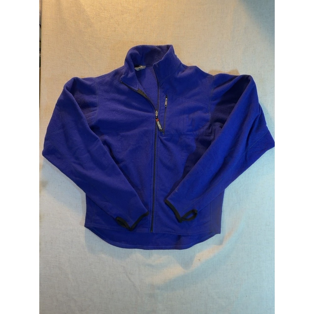 Vintage 90s EMS Polartec Full Zip Fleece Jacket Royal Blue Men's Size Large